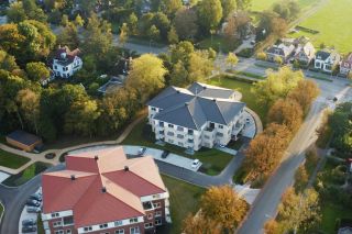 Dronefoto van Zorgvilla Verdi